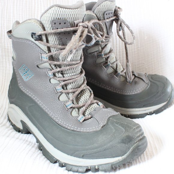 Columbia Bugaboot Women's Gray Insulated Waterproof Boots ~6~ BL1572-051 - Picture 1 of 16